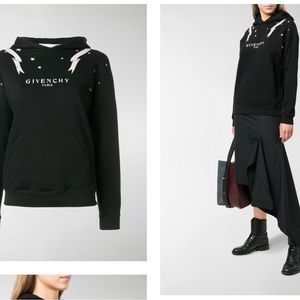 Givenchy Gemini Zodiac Print Hoodie